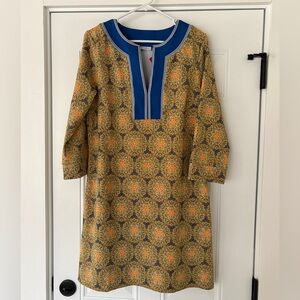 Cabana Life 3/4 Sleeve Tunic Dress UPF 50 Like New